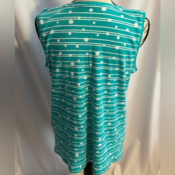 Chicos Teal tank - Picture 2 of 3